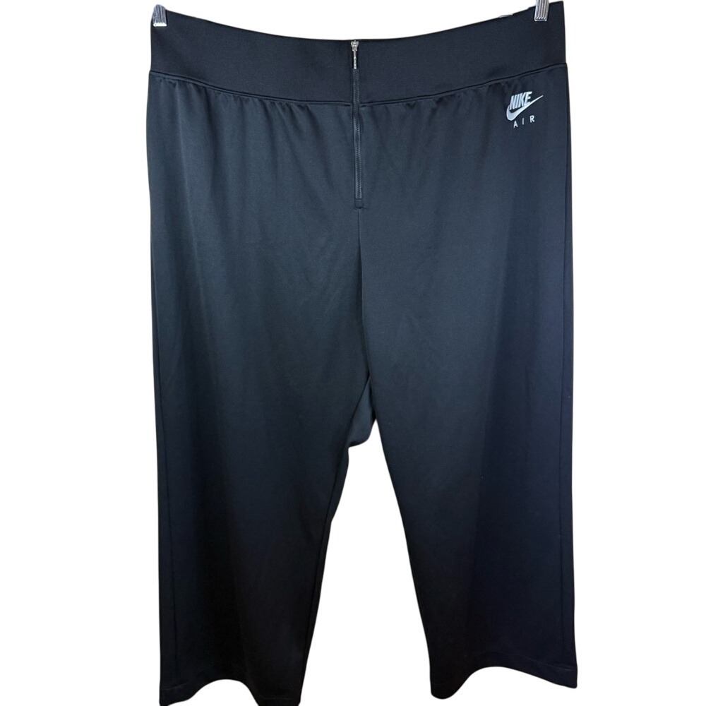 NWT Nike 3X Zip Up Black 28" Inseam Loose Fit Activewear Pants Outdoor